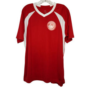 Champro Mens Olympiacos Soccer Club Wash, Dc Red Jersey Size Med